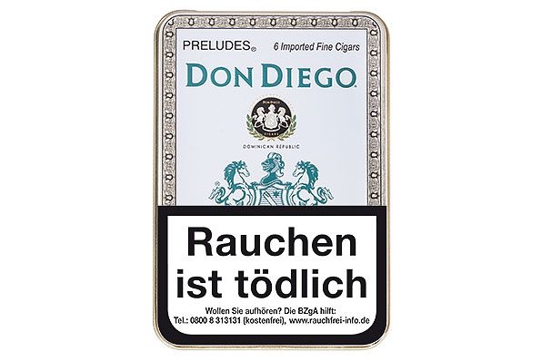 Don Diego Classic Preludes (Mini Panetela) 6 Zigarren
