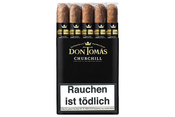 Don Tomás Dom. Rep. Churchill (Churchill) 10 Cigars