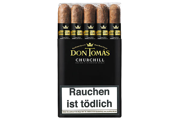 Don Tomás Dom. Rep. Churchill (Churchill) 10 Zigarren  Don Tomás Dom. Rep. Churchill (Churchill) 10 Zigarren