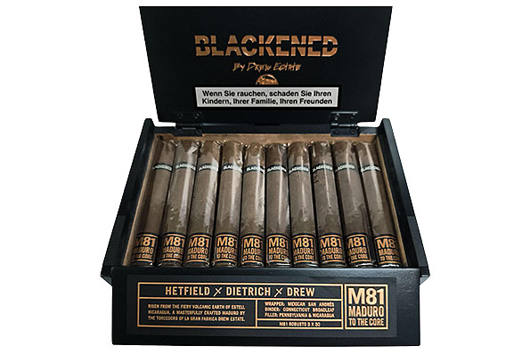 Drew Estate Blackened M81 Robusto (Robusto) 20 Zigarren Drew Estate Blackened M81 Robusto (Robusto) 20 Zigarren