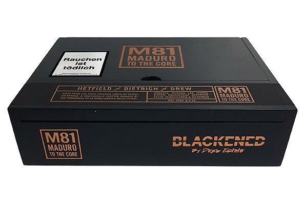 Drew Estate Blackened M81 Toro 20er Kiste geschlossen