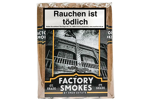 Drew Estate Factory Smokes Shade Robusto (Robusto) 10 Zigarren Drew Estate Factory Smokes Shade Robusto (Robusto) 10 Zigarren