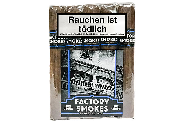 Drew Estate Factory Smokes Sun Grown Gordito 10 Zigarren Drew Estate Factory Smokes Sun Grown Gordito 10 Zigarren