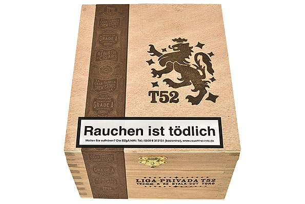 Drew Estate Liga Privada T52 Toro 24er Kiste geschlossen