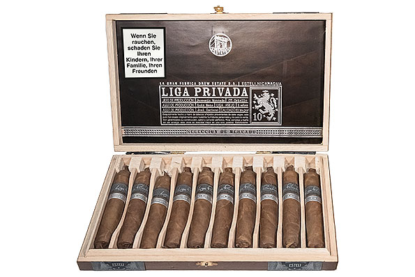 Drew Estate Liga Privada 10 Sel. De Mer. Robusto 10 Zigarren Drew Estate Liga Privada 10 Sel. De Mer. Robusto 10 Zigarren