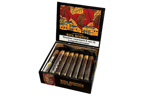 Drew Estate Nica Rustica Broadleaf Toro (Toro) 25 Zigarren Drew Estate Nica Rustica Broadleaf Toro (Toro) 25 Zigarren