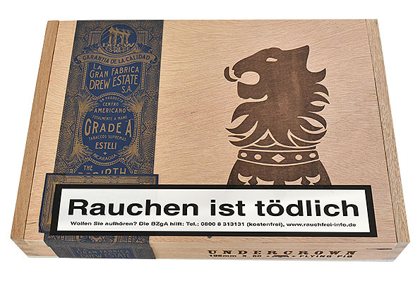 Drew Estate Undercrown Maduro Flying Pig 12er Kiste geschlossen
