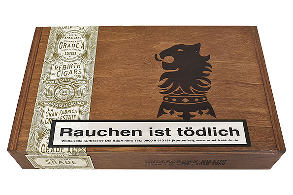 Drew Estate Undercrown Shade Gran Toro 25er Kiste geschlossen
