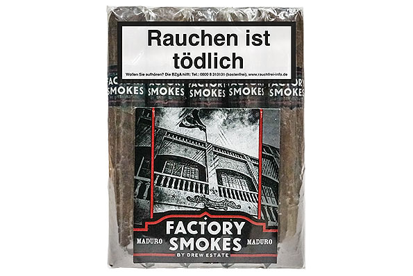 Drew Estate Factory Smokes Maduro Gordito (Gordito) 10 Zigarren