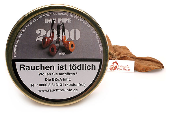 Dan Pipe 2000 Pfeifentabak 100g Dose Dan Pipe 2000 Pfeifentabak 100g Dose