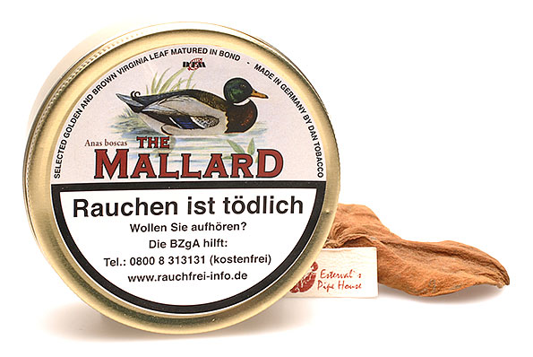 The Mallard Pfeifentabak 100g Dose  The Mallard Pfeifentabak 100g Dose