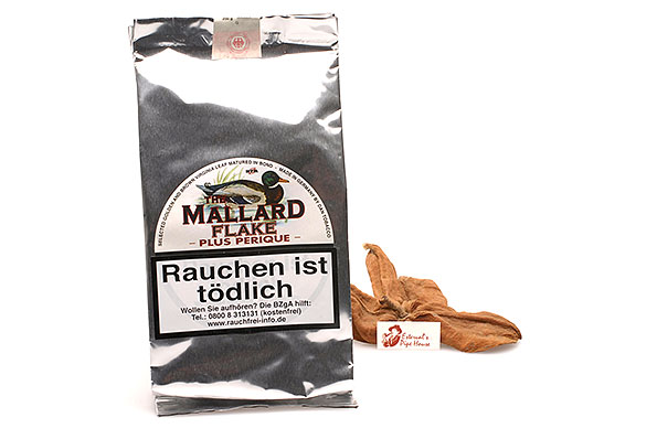 The Mallard Flake Plus Perique Pipe tobacco 250g Economy Pack The Mallard Flake Plus Perique Pipe tobacco 250g Economy Pack