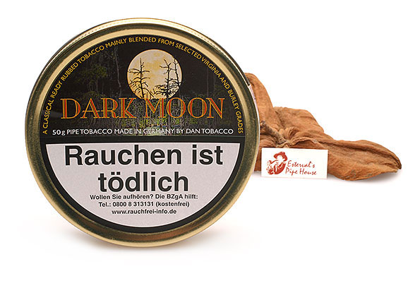 Dark Moon Pipe tobacco 50g Tin  Dark Moon Pipe tobacco 50g Tin