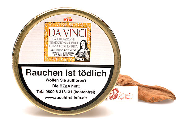 Da Vinci Pipe tobacco 100g Tin Da Vinci Pipe tobacco 100g Tin