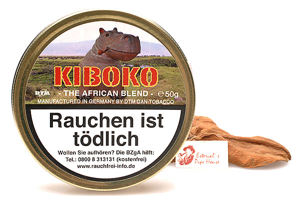 Kiboko Pipe tobacco 50g Tin Kiboko Pipe tobacco 50g Tin