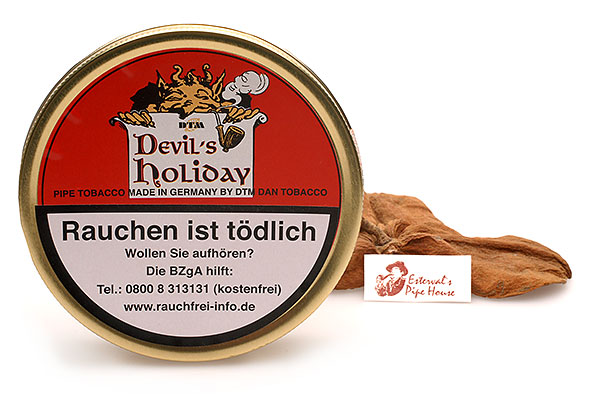 Devil´s Holiday Pipe tobacco 50g Tin  Devil´s Holiday Pipe tobacco 50g Tin