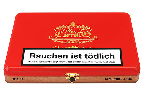 Perez-Carrillo La Historia Silk 10er Kiste geschlossen