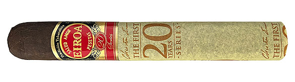 Eiroa First 20 Years Maduro Toro Prensado Nahaufnahme
