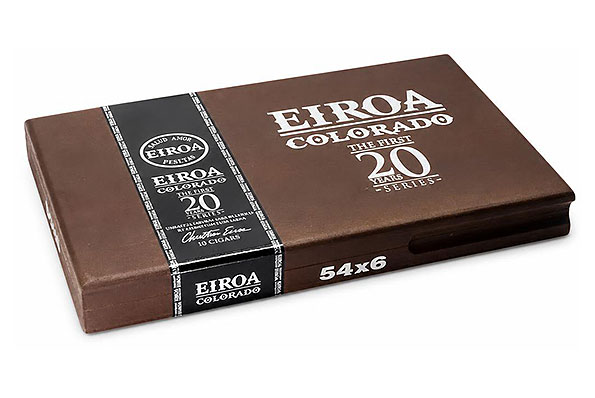Eiroa First 20 Years Colorado Toro Prensado 20er Kiste geschlossen