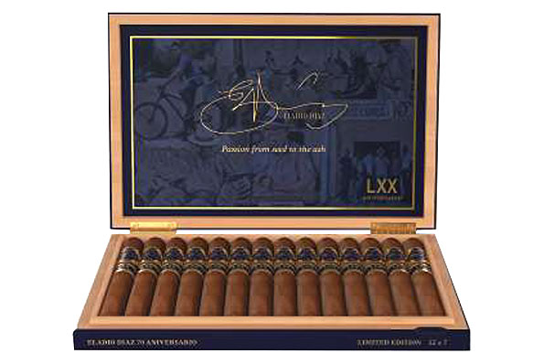 Eladio Diaz 70th Anniversary Double Corona LE 14 Cigars