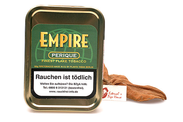 Empire Perique Flake Pipe tobacco 50g Tin