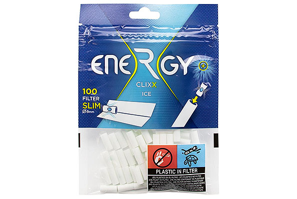 Energy+ CLIXX ICE Menthol Filter Tips 6mm (100 Filter)