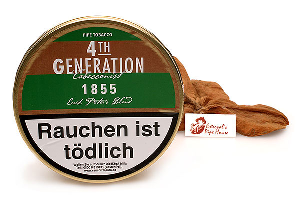 Erik Stokkebye 4th Generation 1855 Pipe tobacco 50g Tin Erik Stokkebye 4th Generation 1855 Pipe tobacco 50g Tin