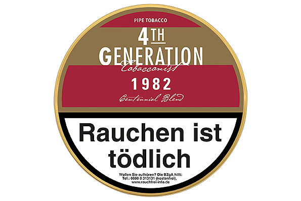 Erik Stokkebye 4th Generation 1982 Pipe tobacco 50g Tin Erik Stokkebye 4th Generation 1982 Pipe tobacco 50g Tin