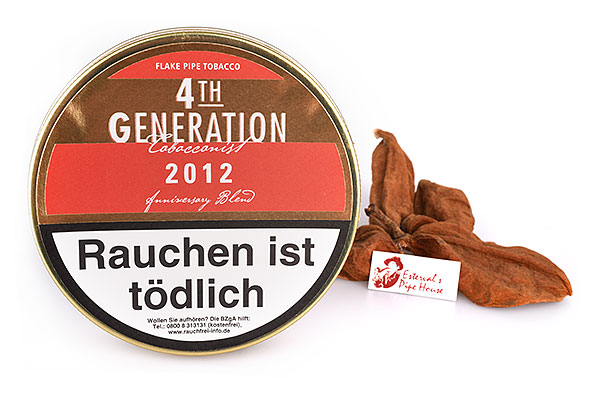 Erik Stokkebye 4th Generation 2012 Pipe tobacco 50g Tin Erik Stokkebye 4th Generation 2012 Pipe tobacco 50g Tin