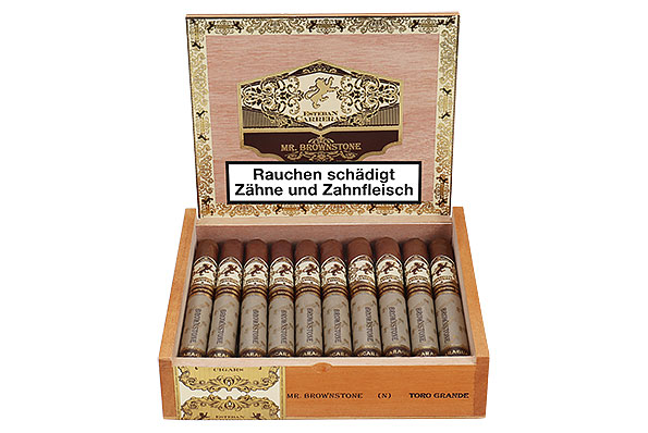 Esteban Carreras Mr. Brownstone Natural Toro Grande 20 Cigars