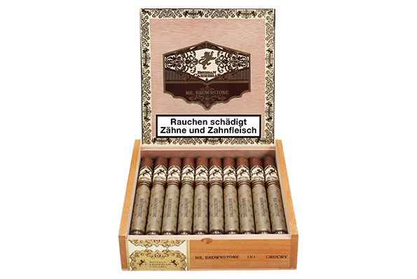 Esteban Carreras Mr. Brownstone Natural Chuchy 20 Zigarren Esteban Carreras Mr. Brownstone Natural Chuchy 20 Zigarren