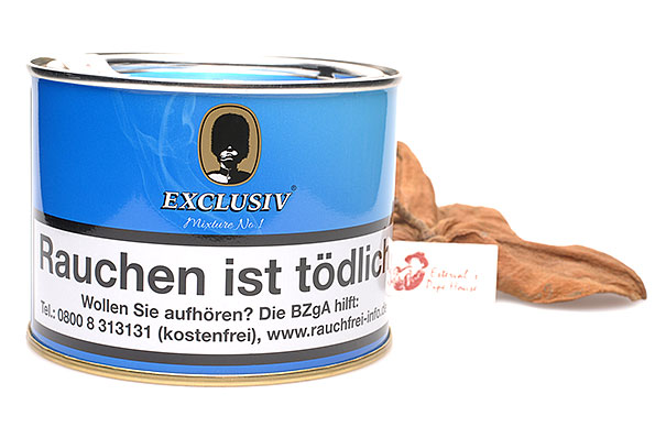 Exclusiv Mixture No. 1 Pipe tobacco 100g Tin Exclusiv Mixture No. 1 Pipe tobacco 100g Tin