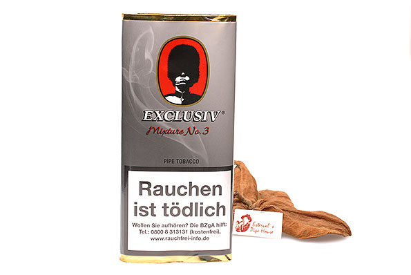 Exclusiv Mixture No. 3 Pfeifentabak 50g Pouch Exclusiv Mixture No. 3 Pfeifentabak 50g Pouch