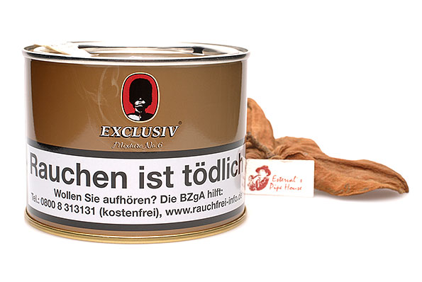 Exclusiv Mixture No. 6 Pipe tobacco 100g Tin Exclusiv Mixture No. 6 Pipe tobacco 100g Tin