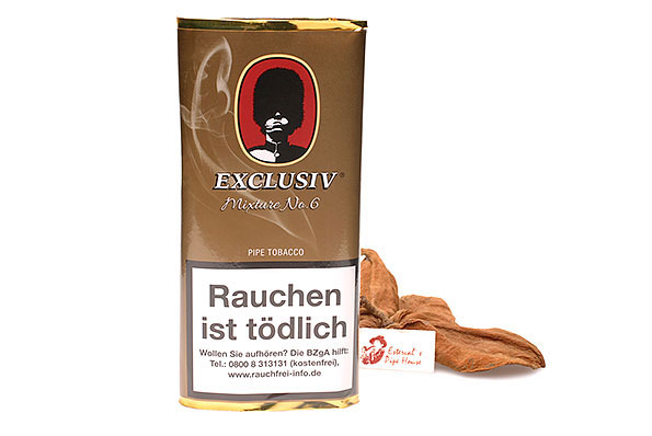 Exclusiv Mixture No. 6 Pipe tobacco 50g Pouch Exclusiv Mixture No. 6 Pipe tobacco 50g Pouch