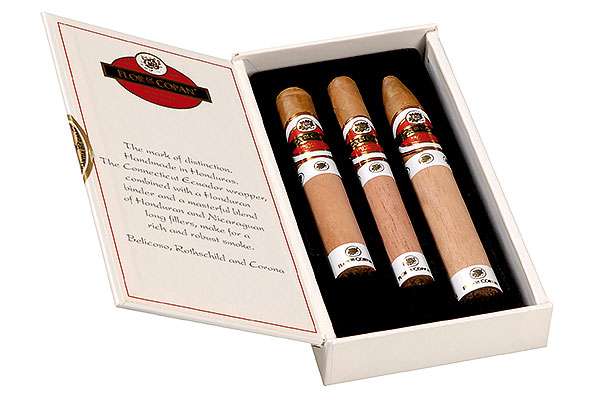 Flor de Copán Classic Maya Gift Pack 3 Zigarren  Flor de Copán Classic Maya Gift Pack 3 Zigarren