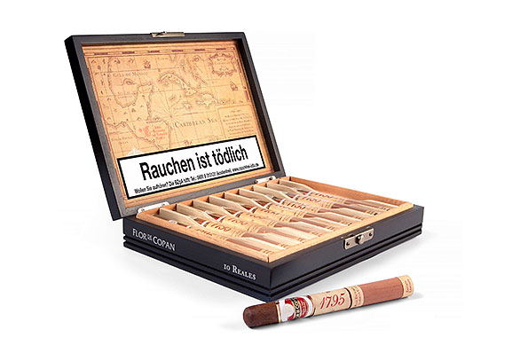 Flor de Copan 1795 Limited Edition 2025 (Reales) 10 Cigars Flor de Copan 1795 Limited Edition 2025 (Reales) 10 Cigars