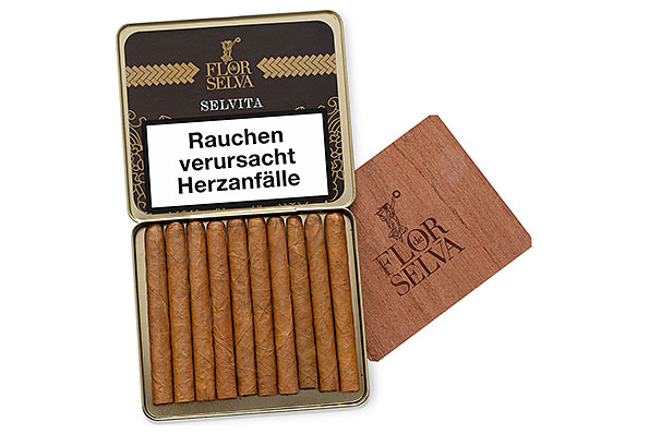 Flor de Selva Classic Selvita (Minuto) 10 Zigarren  Flor de Selva Classic Selvita (Minuto) 10 Zigarren