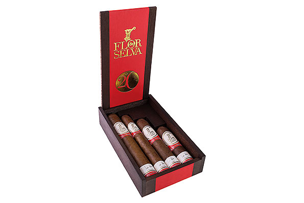 Flor de Selva Coleccion Aniversario No.20 Sampler 4 Zigarren Flor de Selva Coleccion Aniversario No.20 Sampler 4 Zigarren
