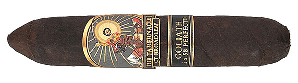 The Tabernacle CT Broadleaf Perfecto Goliath Zigarre Nahaufnahme