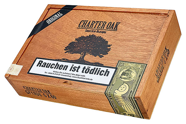 Charter Oak Habano Grande 20er Kiste geschlossen