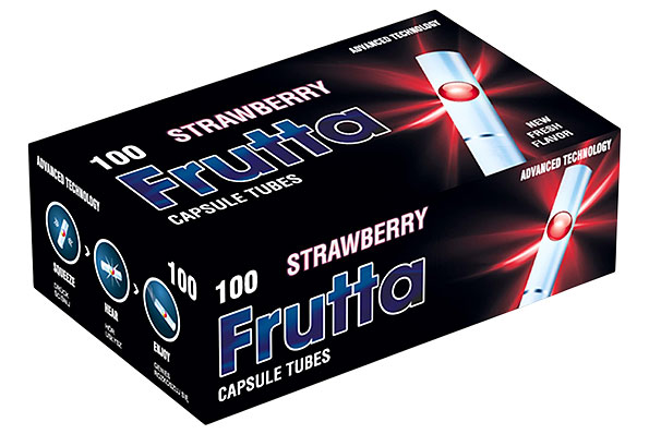 Frutta Filterhülsen Strawberry Kapsel (100 Hülsen) Frutta Filterhülsen Strawberry Kapsel (100 Hülsen)