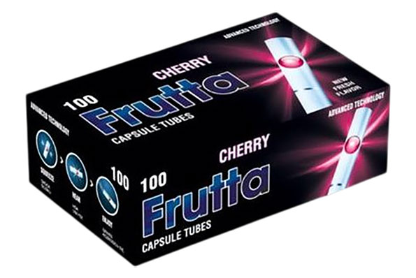 Frutta Filter Tubes Cherry Capsule (100 Tubes)