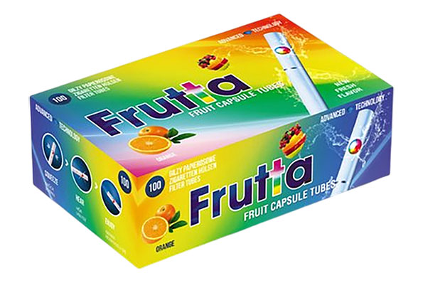 Frutta Filterh�lsen Orange Kapsel (100 H�lsen)