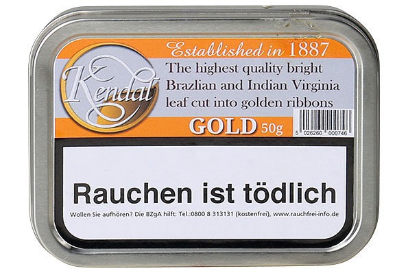 Gawith & Hoggarth Kendal Gold Pipe tobacco 50g Tin Gawith & Hoggarth Kendal Gold Pipe tobacco 50g Tin