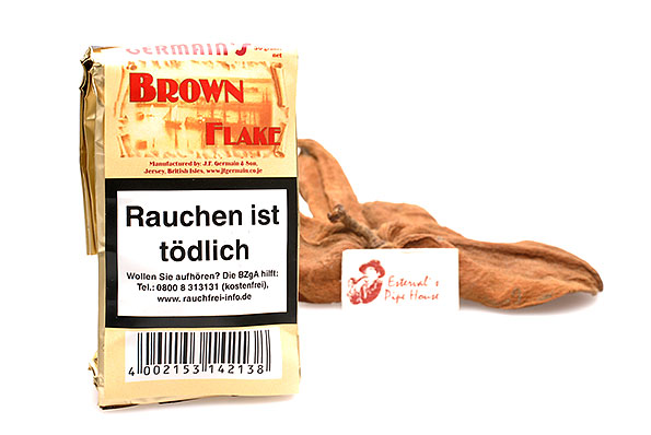 Germain´s Brown Flake Pipe tobacco 50g Pouch
