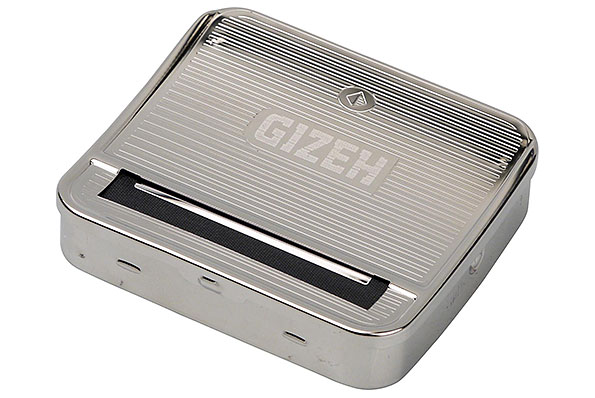 Gizeh Silver Cigarette Roller Storage Box Gizeh Silver Cigarette Roller Storage Box