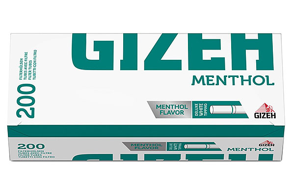 Gizeh Menthol Filter Tubes (200 tubes) Gizeh Menthol Filter Tubes (200 tubes)