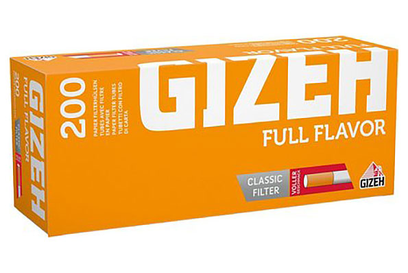 Gizeh Full Flavor Filterhülsen (200 Hülsen) Gizeh Full Flavor Filterhülsen (200 Hülsen)