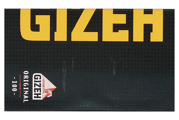 Gizeh Black Original Gelb Zigarettenpapier (100 Bl�tter)